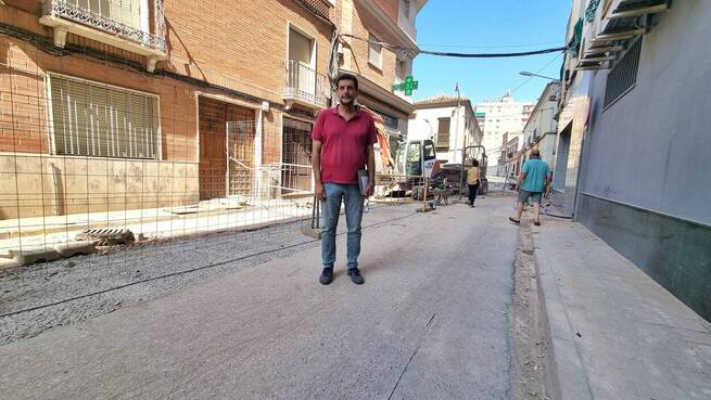 Obras en calle Veracruz de Valdepeñas ampliarán aceras hasta 2 metros para priorizar al peatón