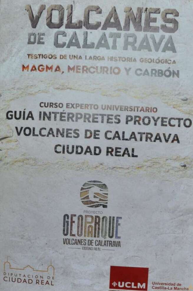 Diputacion y UCLM organizan un curso de Experto en Guía Intérpretes del Proyecto "Geoparque Volcanes de Calatrava. Ciudad Real" 