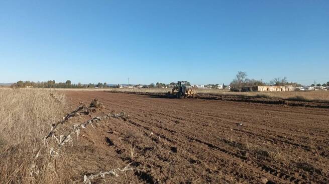 Comienzan las obras del nuevo Parque de Bomberos de Ciudad Real con trabajos de desbroce y explanación