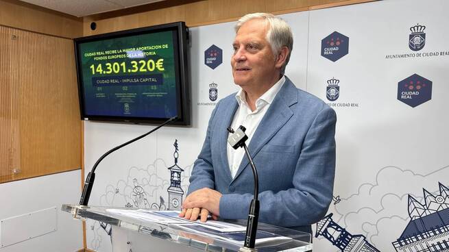 Ciudad Real obtiene la mayor subvención europea de su historia con 14,3 millones para desarrollo urbano