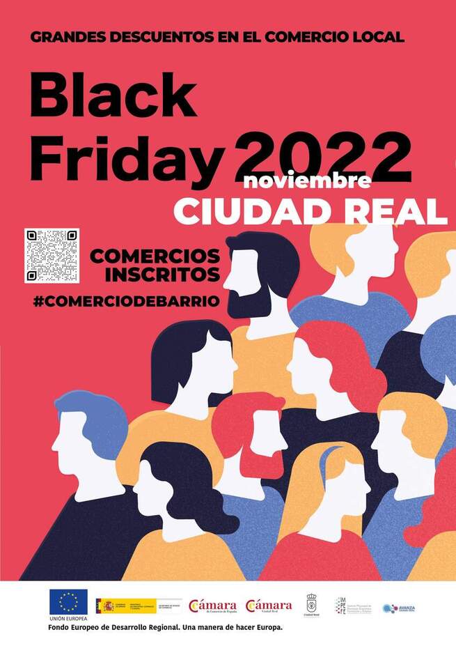 Casi 100 establecimientos se han adherido a la campaña de “Black Friday 2022” en Ciudad Real impulsada por el IMPEFE