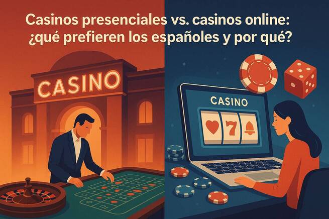 Casinos presenciales vs. casinos online: ¿Qué prefieren los españoles y por qué?