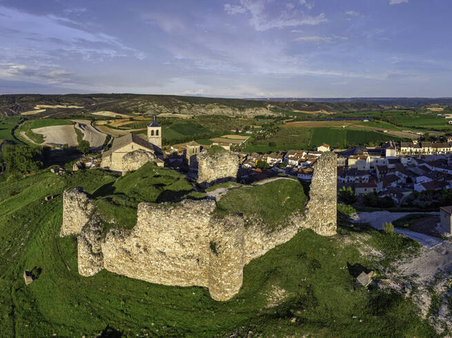 Expertos abogan por la recuperación del Castillo de Cogolludo mediante excavaciones y consolidación de muros