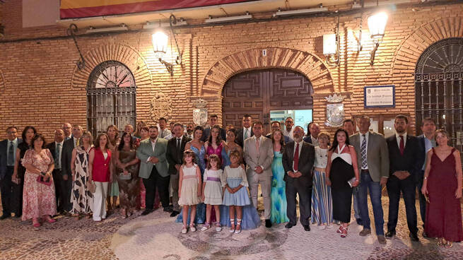 La Diputación de Ciudad Real muestra su compromiso con Moral de Calatrava en la inauguración de sus fiestas patronales