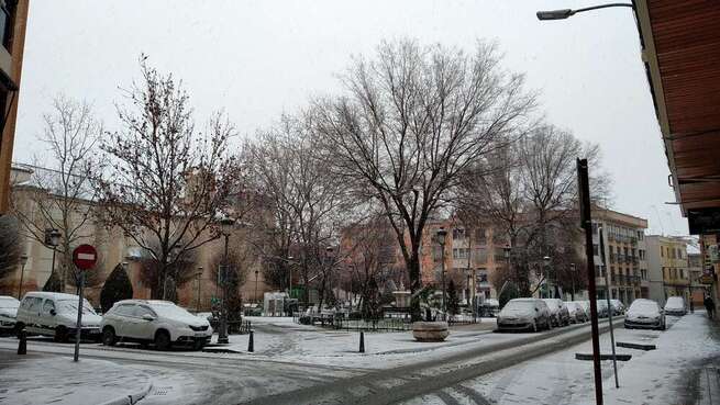 Nevadas casi generalizadas en Castilla-La Mancha