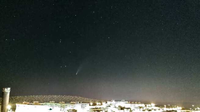 Ya ha llegado a España el cometa Neowise