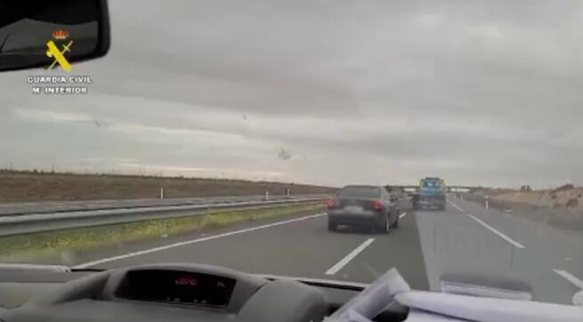 La Guardia Civil investiga a un conductor por conducción temeraria en la CM-42 a su paso por Villafranca de los Caballeros (Toledo)