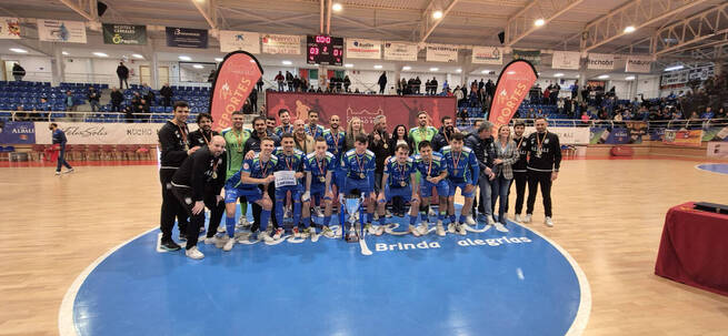El Viña Albali Valdepeñas se proclama campeón del XIII Trofeo Diputación Provincial de Fútbol Sala