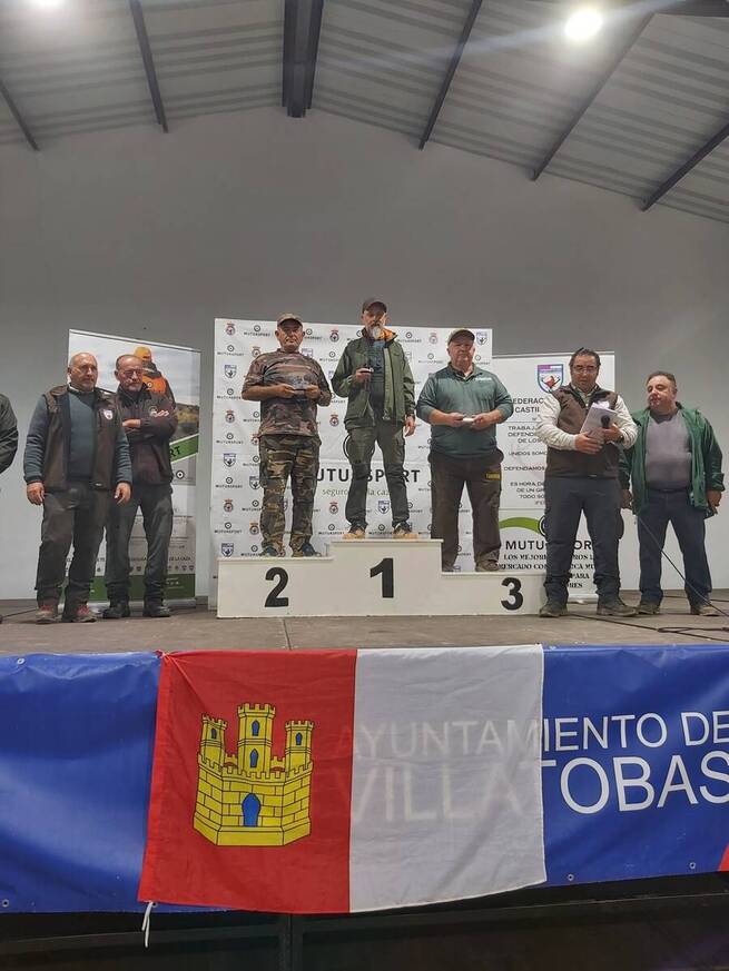 Rafael Martínez, Míriam Huertas y Lucas Alarcón se proclaman campeones autonómicos de caza menor con perro