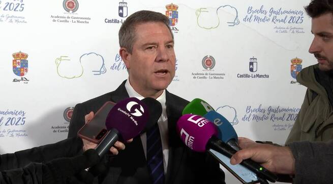 García-Page rechaza especular con tragedias y aboga por un gran pacto de Estado sobre infraestructuras e inmigración