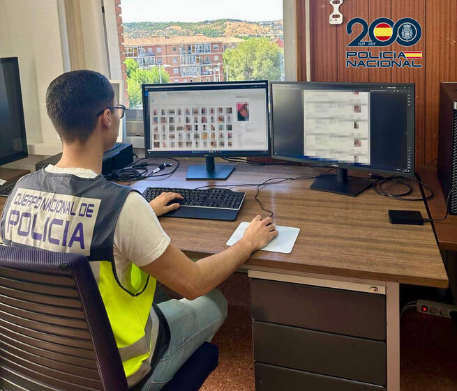 Detenido en Toledo por crear pornografía infantil con inteligencia artificial usando imágenes de 26 mujeres