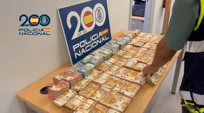 La Policía Nacional desmantela una organización criminal que transportaba cocaína en caletas de hasta 160 kilos