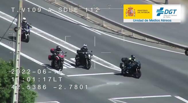Tráfico intensifica la vigilancia de las motocicletas durante el fin de semana