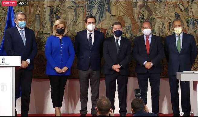 (DIRECTO) Firma del convenio de colaboración con la Fundacióncon CEOE en materia de prevención y salud sanitaria