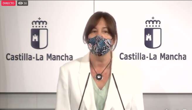 (DIRECTO) Blanca Fernández comparece en rueda de prensa en el Palacio de Fuensalida para informar sobre los acuerdos del Consejo de Gobierno