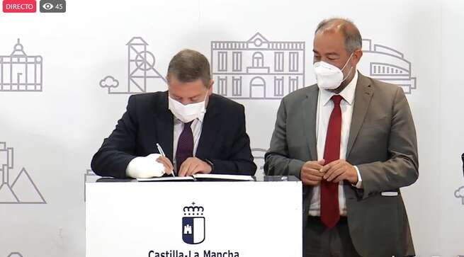 (DIRECTO) Firma de dos protocolos de colaboración con la Universidad de Castilla-La Mancha (UCLM) en materia sanitaria y de investigación