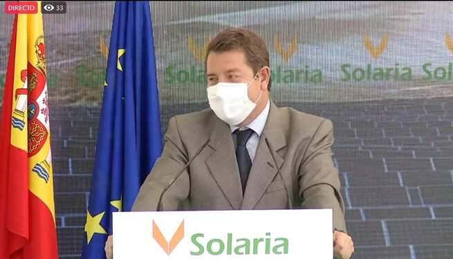 (Directo) Inauguración la planta fotovoltaica ‘Solaria-Belinchón I’ en la Finca el Pinar