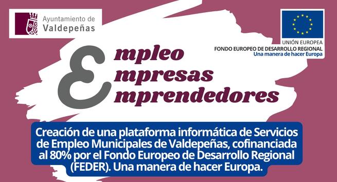 Valdepeñas Emplea: Una nueva plataforma para quienes buscan empleo y empresas que necesitan cubrir puestos vacantes