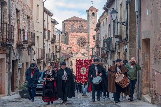 Sigüenza conmemora la festividad de su patrón San Vicente con los ritos tradicionales de su cofradía centenaria