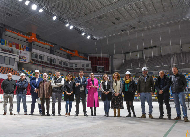El Quijote Arena se suma a los proyectos de eficiencia energética con la renovación de su iluminación gracias al IDAE y Diputación