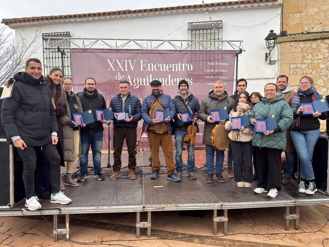 San Pedro celebra su XXIV Encuentro Provincial de Aguilanderos con más de 230 músicos
