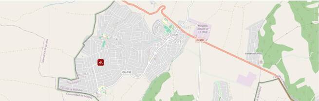 Una explosión en una chimenea causa quemaduras y una fractura a una mujer de 75 años en El Casar (Guadalajara)