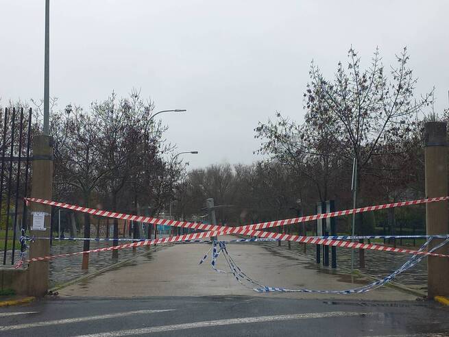 Ciudad Real mantiene cerrados todos sus parques tras registrar 114 incidencias por el temporal