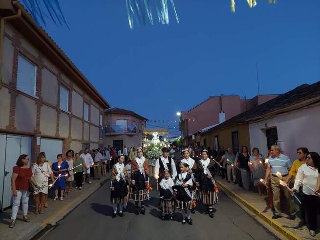 Las Casas (Ciudad Real) recupera con gran emoción y plena normalidad las fiestas en honor a la Virgen del Rosario