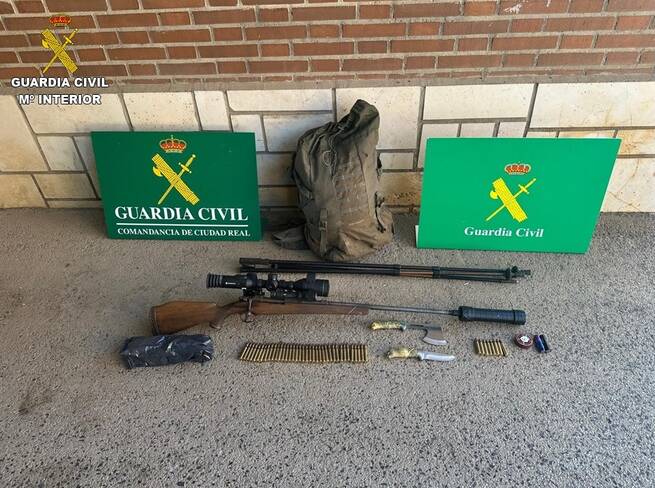 El SEPRONA desarticula una red de caza furtiva en Ciudad Real con 7 investigados y 10 delitos esclarecidos