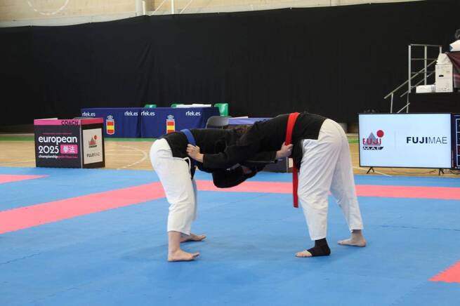 Bolaños de Calatrava brilla en la segunda jornada del Campeonato Europeo de Kempo