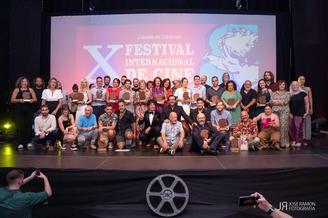El X Festival Internacional de Cine de Calzada de Calatrava firma el broche de oro a una inolvidable décima edición