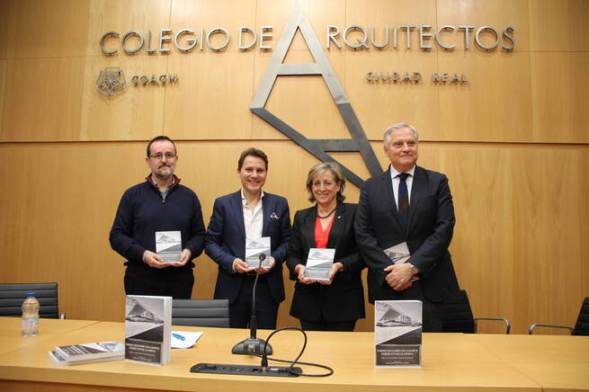 El Colegio de Arquitectos de Ciudad Real presenta el nuevo libro de David García-Manzanares que une arquitectura y literatura