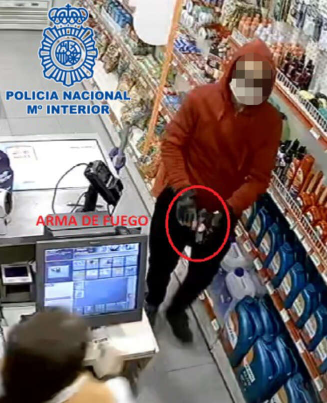 La Policía Nacional detiene al varón que robó la recaudación de una gasolinera de Ciudad Real utilizando un arma de fuego
