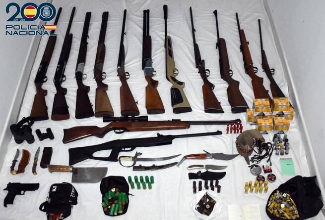 Seis detenidos en Puertollano por un entramado de 'tele-coca' con vigilancia armada