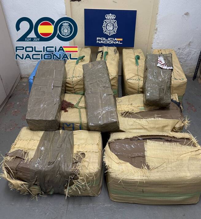 Intervenidos más de 400 kilos de hachís en Valdepeñas tras una persecución policial