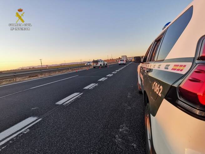 La Guardia Civil de Ciudad Real insta a extremar la precaución en los desplazamientos navideños por riesgo de hielo y nieve
