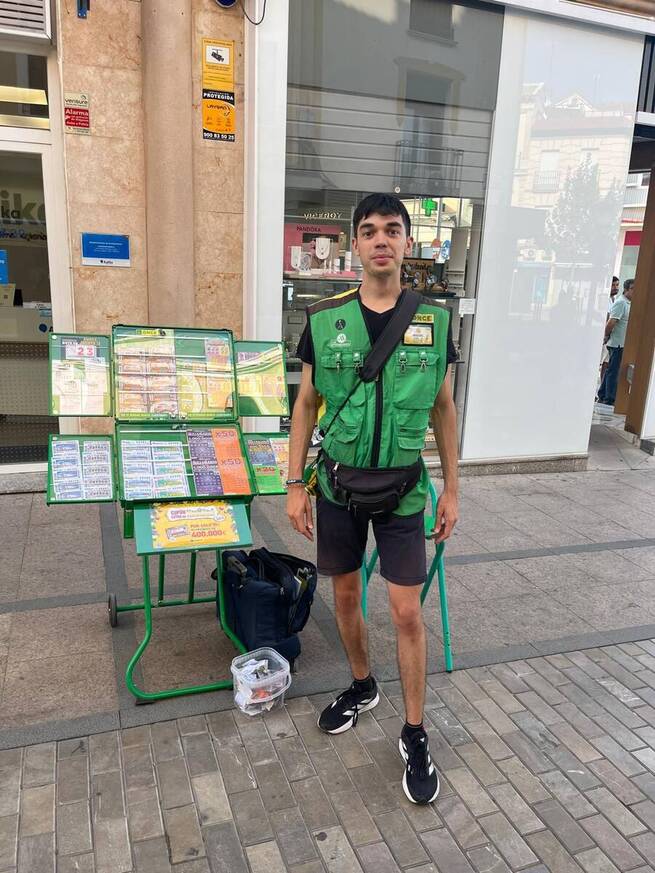 Alcázar de San Juan celebra diez premios de 40.000 euros en el Cuponazo de la ONCE