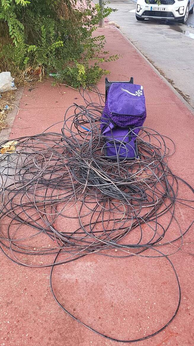 Albacete sufre el robo de 40 kilómetros de cable de cobre en cinco meses