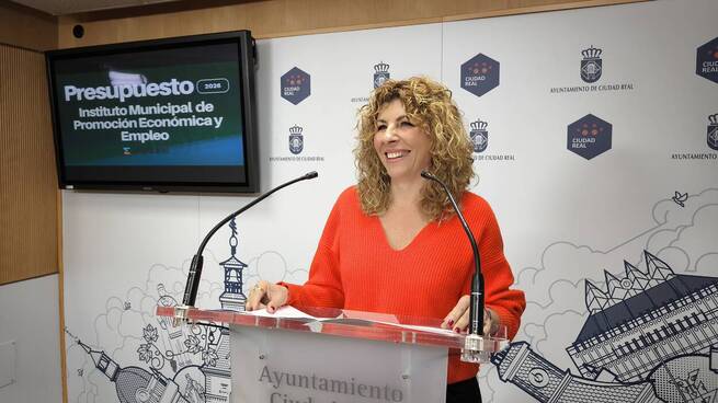 El IMPEFE contará con un presupuesto récord de 3,6 millones de euros en 2026 para impulsar la economía de Ciudad Real