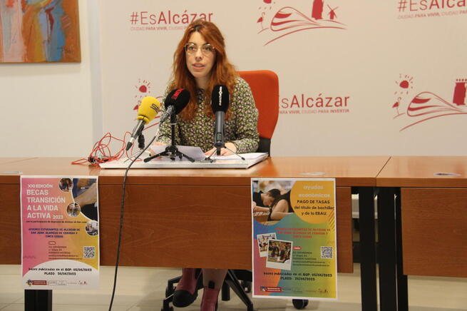Apoyo a los jóvenes de Alcázar de San Juan: 15.000 euros en programas de ayudas educativas y laborales