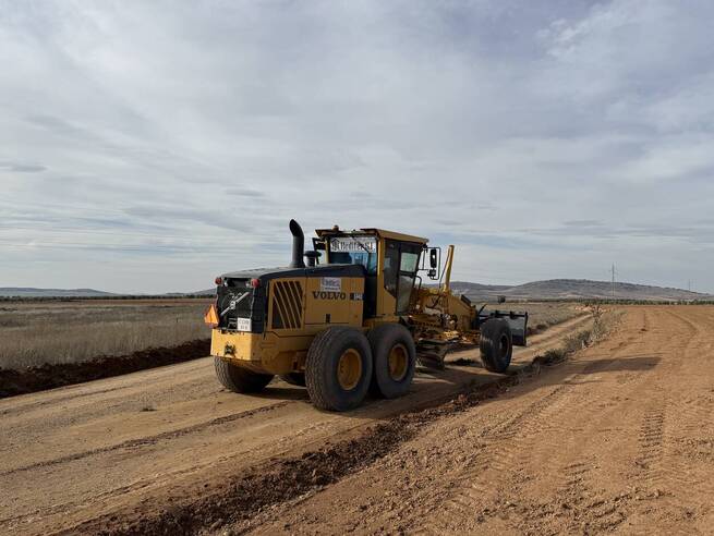 Villacañas inicia un plan de mejora y acondicionamiento de caminos rurales para facilitar el acceso a explotaciones agrícolas