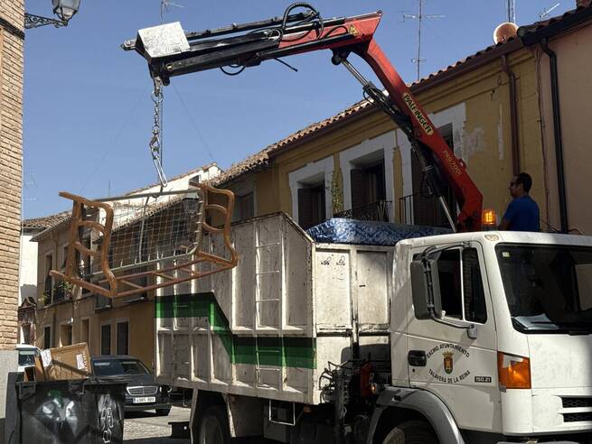 Talavera de la Reina recoge más de 139.000 kilos de muebles y enseres en cuatro meses