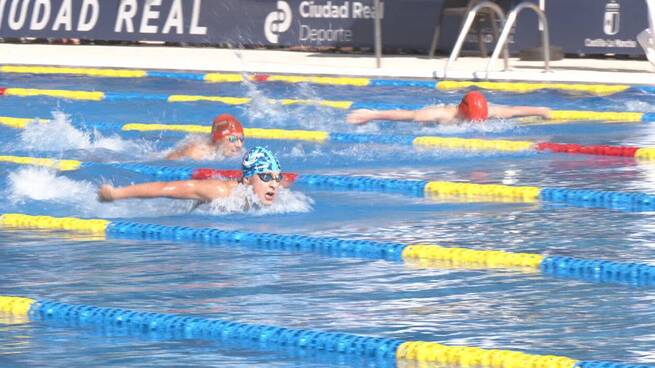 Javier Monteagudo conquista el oro en el Campeonato Nacional Infantil de Natación celebrado en Ciudad Real