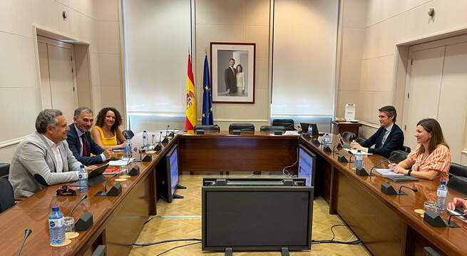 Los parlamentarios socialistas por Albacete trasladan al Ministerio la necesidad de mejorar el tren en Almansa, Hellín y Villarrobledo