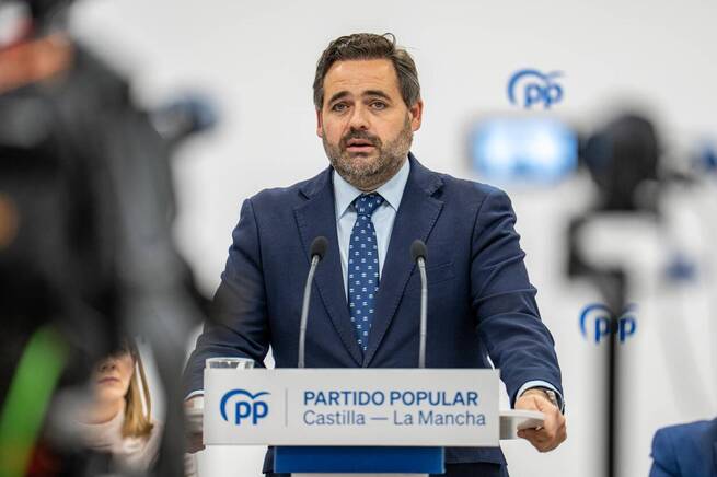 Núñez califica 2025 como "un año perdido" para Castilla-La Mancha por la "falta de proyecto" del Gobierno de Page