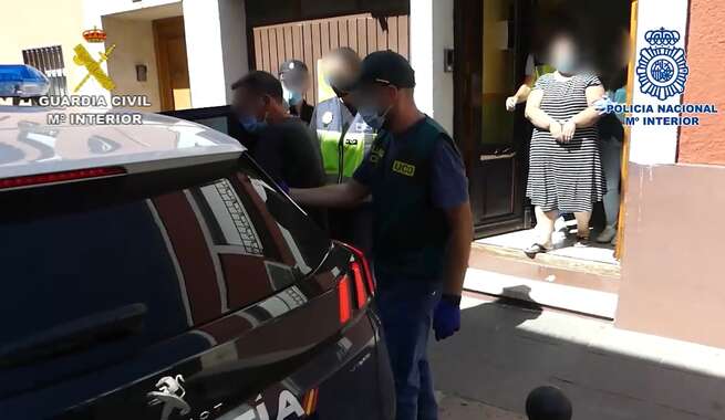 Desarticulada una organización criminal asentada en Ciudad Real y Granada que explotaba sexualmente a víctimas captadas en Colombia mediante engaño