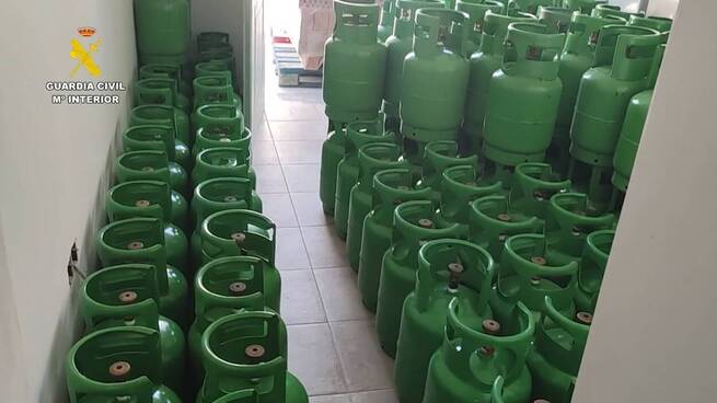 La Guardia Civil desarticula una red criminal que traficaba con gases fluorados altamente contaminantes para el medio ambiente