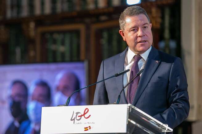 García-Page: “El papel jugado por la región en estos 40 años ha sido de mejora de nosotros mismos para una consolidación del proyecto de España”