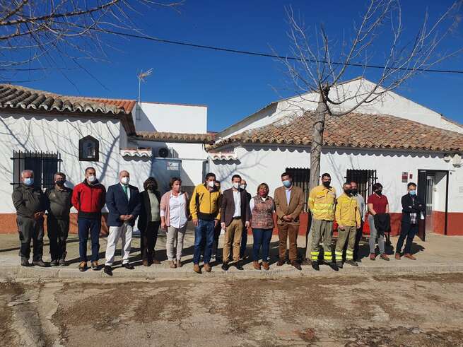 Castilla-La Mancha refuerza su dispositivo de incendios forestales invirtiendo 220.000 euros en la nueva base de retén del Viso del Marqués