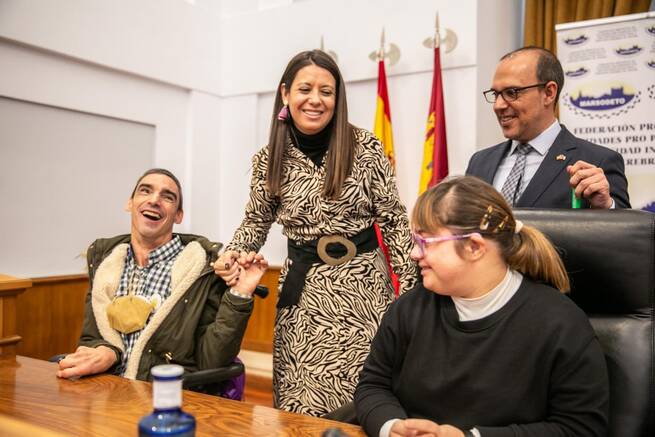 El Gobierno regional participa en el acto institucional en las Cortes con motivo del Día Internacional de las Personas con Discapacidad